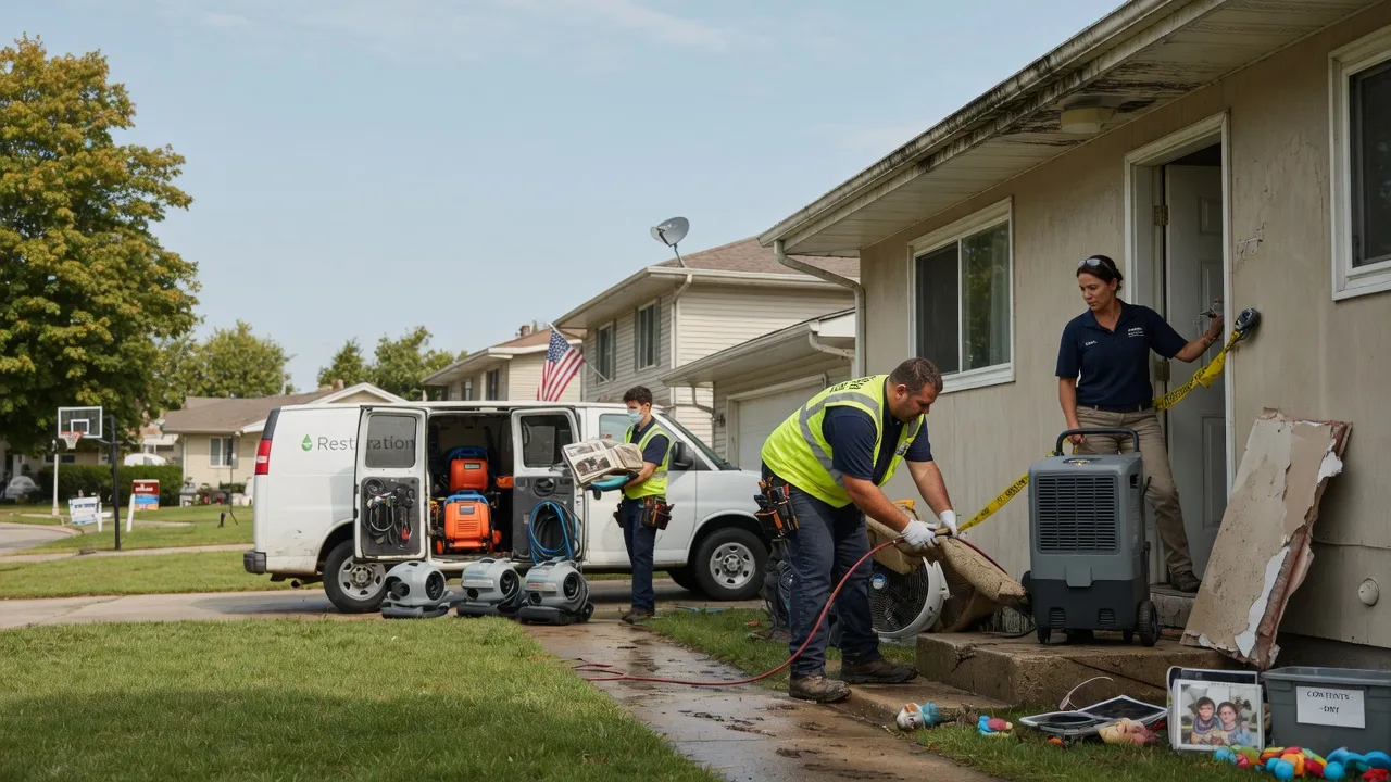 Water Damage Restoration in Litchfield, OH near me